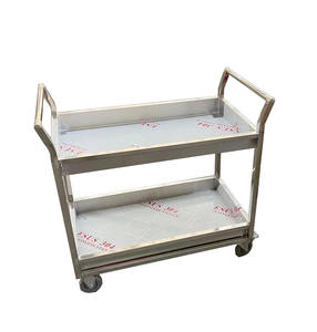 VICTORY KITCHEN Carro de comedor de acero inoxidable 304 Camión de comida inox Equipo de catering para hoteles Restaurantes Panaderías Tiendas de comida - Product Image 2