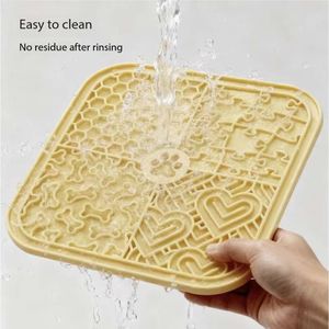 Tappetino in silicone personalizzato per cani, accessorio per ciotola, per alleviare le abitudini alimentari degli <span class=keywords><strong>animali</strong></span> domestici <span class=keywords><strong>verso</strong></span> gli <span class=keywords><strong>animali</strong></span> di piccola taglia - Product Image 2