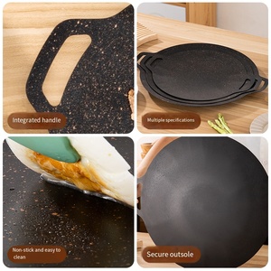 Plancha de Hierro Estilo Coreano, Placa Antiadherente para <span class=keywords><strong>Barbacoa</strong></span>, Teppanyaki, Uso Doméstico, Comercial, Plancha Portátil para <span class=keywords><strong>Barbacoa</strong></span> al Aire Libre - Product Image 2