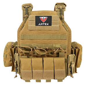 Chaleco Táctico Negro Transpirable Personalizado, Sistema Molle de Liberación Rápida, Ligero, Portaplacas para Caza, Chaleco de Seguridad Táctico - Product Image 6