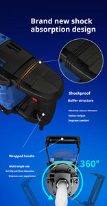 <span class=keywords><strong>Dongcheng</strong></span> Large Electric 65/95 Piqueta <span class=keywords><strong>Martillo</strong></span> de alta potencia de grado industrial para taladros de demolición de un solo uso - Product Image 3