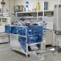 Machine d'emballage d'oxygénation pour poissons vivants, machine de mise en balles pour produits aquatiques frais, machine de scellage verticale modèle LD-520