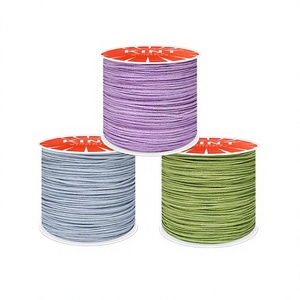 <span class=keywords><strong>Hilo</strong></span> de Jade KINT Marca No.72 150g de Nylon Teñido con Diseño de Estrella-Luna y Diamante para Bodhi, Ganchillo, Cordón Colgante, Collar y Pulsera - Product Image 5