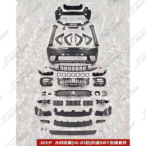 Kit de carrocería de reacondicionamiento de fábrica para <span class=keywords><strong>Jeep</strong></span> <span class=keywords><strong>Grand</strong></span> <span class=keywords><strong>Cherokee</strong></span> 2014 2015 2016 2017 2018 2019 2020 <span class=keywords><strong>2021</strong></span> a 2022 Conjunto de parachoques de la - Product Image 6