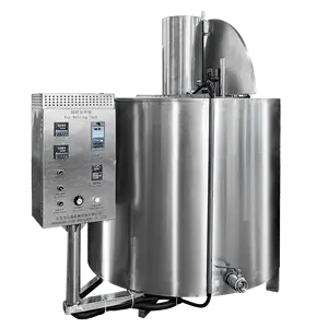 Abd 264 galon endüstriyel mum balmumu eritme makinesi için parafin/soya/arı/şeker balmumu indüksiyon hızlı isıtma tankı Yide