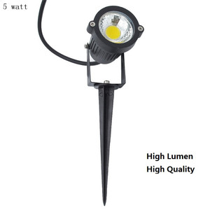 5 Watt Không Thấm Nước LED Lawn Ngoài Trời Vườn Spike Chiếu Sáng Đèn Uplight - Product Image 5