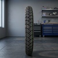 Pneu de moto Dolfin (TT) 2.75-18 6 PR Arrière-DAZ |   Pneu à chambre à air |   Pneu arrière de moto haute résistance