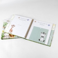Album photo personnalisé pour bébé, livre de souvenirs pour enfants, cadeau commémoratif pour l'éveil des enfants, journal imprimé, carnet de planification, livre de mémoire