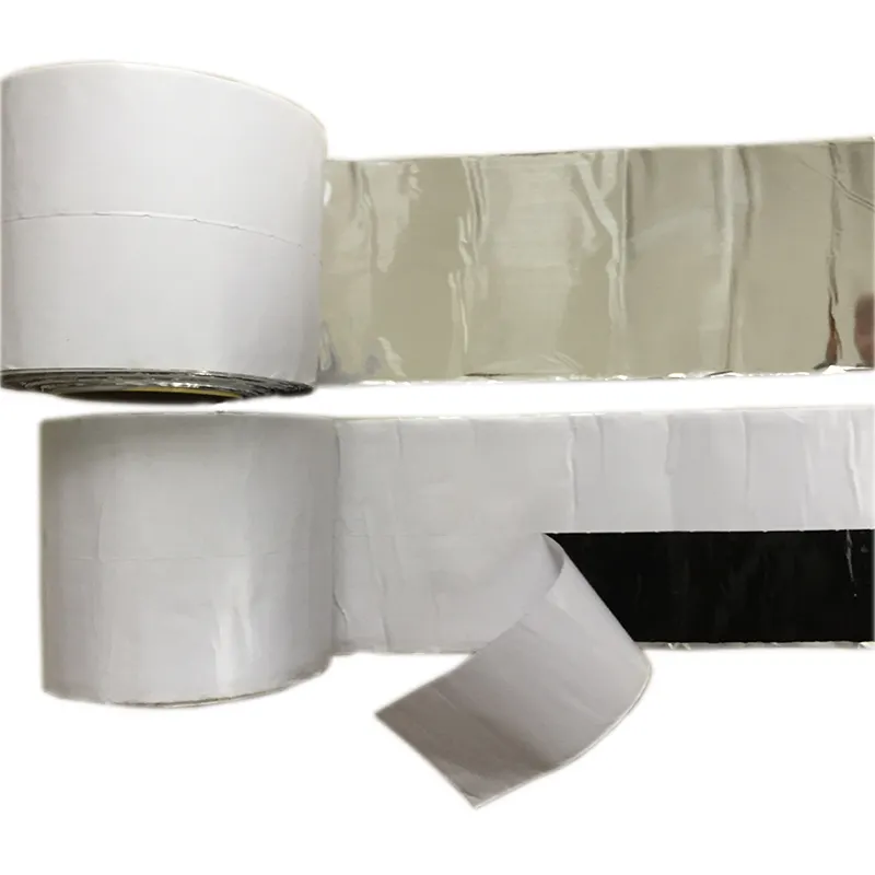 Single Sided Strong Membrane For Roof Road Sealing Aluminium Foil Sealant Waterproof Rubber Bitumen Self Adhesive Butyl Tape