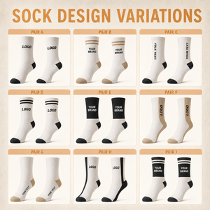 Men Women Cotton Long Socks Wholesale Custom Logo New Design Different Color Thickened Casual Breathable Sports Socks - Product Image 4