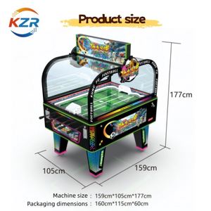 Máquina de Futbolín Arcade, Videojuego de Kung Fu, Máquina de Futbolín Interactiva que Funciona con Monedas, Apta para Familias - Product Image 1