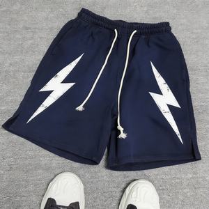 Pantalones Cortos Personalizados de Algodón Pesado 100% Chino, 400 g/m², con Estampado Serigrafiado, Lavado Ácido Vintage para Hombre - Product Image 3