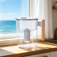 Offre Spéciale : Pichets filtrants d'eau au goût exceptionnel, 10 tasses, 150 gallons, en Tritan sans BPA, éliminent le fluorure, le chlore et le plomb