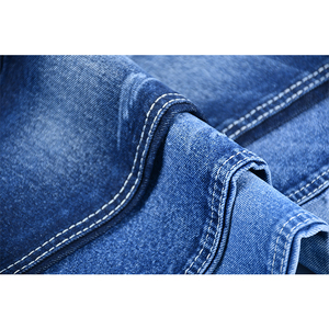 Tela vaquera 100% algodón de 14 oz, estilo sarga de alto gramaje, teñida con hilo, para jeans estilo boyfriend - Product Image 3