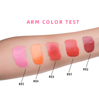 Blush lissant professionnel maquillage personnel 8 couleurs Blush liquide végétalien marque privée peut être personnalisé
