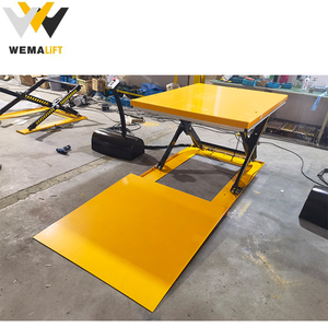 वेमलीफ्ट डग हाइड्रोलिक कैंची लिफ्ट टेबल 1700x 1000 200 किलोग्राम क्षमता झेजियांग निर्माता रेल कार्गो लिफ्टर - Product Image 4