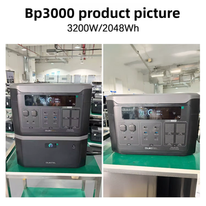 สถานีพลังงาน Oukitel Bp3000 3200W 2048Wh คลื่นไซน์บริสุทธิ์ สำหรับเก็บพลังงานภายในบ้าน ใช้ได้กับพลังงานแสงอาทิตย์และรถยนต์ รุ่น Bp3000 ความจุสูง 204 - Product Image 6