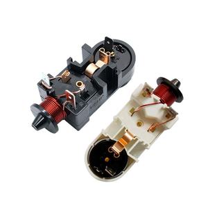 110V 220V ロングタイプ 黒白シェル リレー用スターター コンプレッサー始動リレー - Product Image 1