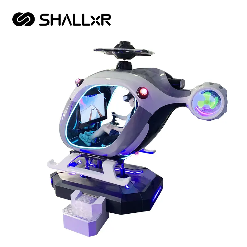 SHALLxR Amusement Rides Simulator Airplane VR Aircraft crea <span class=keywords><strong>giochi</strong></span> di realtà virtuale per bambini