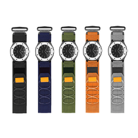 Correa de Repuesto Tejida Resistente para Exteriores BEEFLYPOWER, Correa de Reloj Táctica de Nailon Paracord para AP Sw Royal pop