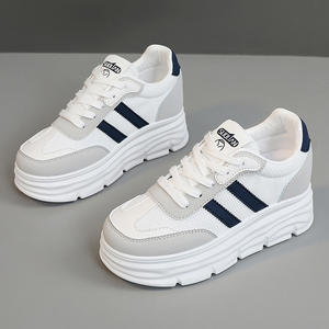 Zapatos de Moda 2026 para Mujer, Mocasines con Suela Gruesa, Zapatos Casuales Antideslizantes, Transpirables, con Cordones, Estilo para Caminar - Product Image 6