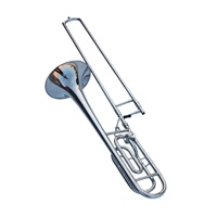 Bb/F Transposing Tenor Slide Trombone Lacquered Gold High-Quality Durable Brass Wind Instrument