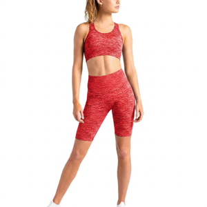 Shorts de yoga respirants et moulants pour femmes, taille haute, effet ventre plat, pantalon de fitness rehausseur de hanches, séchage rapide, anti-plis - Product Image 1
