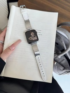 Cinturino Ibrido in Denim <span class=keywords><strong>e</strong></span> Pelle con Connettore Curvo per <span class=keywords><strong>Apple</strong></span> <span class=keywords><strong>Watch</strong></span> Ultra SE 9 <span class=keywords><strong>8</strong></span> <span class=keywords><strong>7</strong></span> 6, Elegante Cinturino con Fibbia - Product Image 2