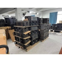 Altavoz de matriz de línea dual de 10 pulgadas, altavoz de audio profesional de 2 vías para puesta en escena, 2 vías