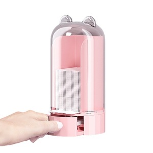 Automatic Cotton Pad Dispenser Storage <b>Box</b> Dustproof Manual Operation For Wet Towel Use - Product Image 2