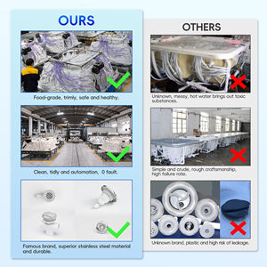 ג'קוזי ספא חיצוני ל-<span class=keywords><strong>8</strong></span> אנשים עם 6 מושבים, 2 מיטות שיזוף, עיצוב ניתן להתאמה אישית עם כיסוי וסולם - Product Image 4