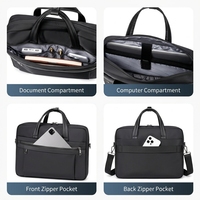 Arctic Hunter nouvelle sacoche pour ordinateur portable d'affaires pour hommes mallette en Nylon étanche de haute qualité légère grande capacité écologique