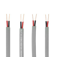 Câble et fil électriques pour câblage domestique 1,5 mm 2,5 mm 8 mm carré, câble plat double et terre