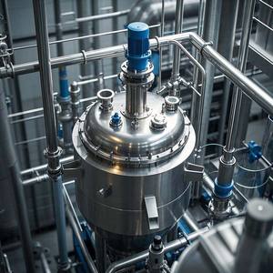 เครื่องปฏิกรณ์ซาโปนิเคเตอร์เครื่องปฏิกรณ์ยูเรียสายการผลิต3000L ถังผสมของแข็ง-ของเหลวพร้อมเครื่องกวน - Product Image 2