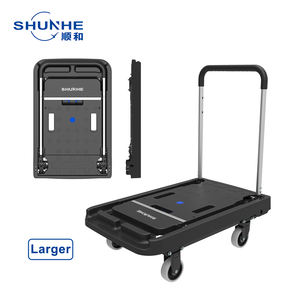 Troli Lipat 2 in 1 Heavy Duty dengan Roda Empat dan Kapasitas Beban 200kg, Dukungan OEM yang Dapat Disesuaikan - Product Image 1