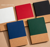 Set de Regalo Corporativo: Cuaderno de Corcho, Taza de Cerámica, Bolígrafo, Llavero, Caja de Regalo con Logotipo Personalizado para Clientes y Empleados