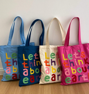 Bolso bandolera informal personalizado con LOGO para mujer, bolso de compras multifuncional de lona de marca para mujer - Product Image 2