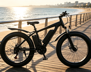 Sepeda Fatbike 26 Inci 21 Speed Rem V Ganda Garpu Aluminium Alloy Sepeda Dewasa Sepeda Pantai Sepeda Salju Sepeda Gunung Sepeda Jalan Raya - Product Image 5