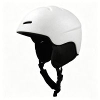 Casque de ski unisexe certifié CE SH-21, matériau PC+EPS durable, ajustement réglable, coussinets d'oreille personnalisés, protection de la tête pour le sport