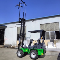 Euro V EPA 1000kg 1500kg Imkerei-Gabelstapler mit Kubota-Motor, Bienenstock-Transport-Gabelstapler und 4x4 Imkerei-Gabelstapler