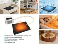Consumer Electronics Cooling Pad with Cooling & Heating Eco-friendly PVC Material Multi-speed Adjustment for Winter and Summer