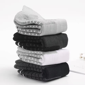 Wholesale Custom Terry Breathable Athletic Ankle Sport <b>Socks</b> Gym Men Women Basketball <b>High</b> Quality - Product Image 3