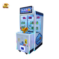 Jeu d'amusement d'intérieur attrayant argent monnayeur simulant une machine de jeux d'arcade en plein mouvement