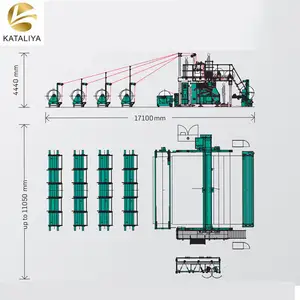 China textile machinery manufacturing sandwich mesh cloth