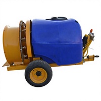 Pulvérisateur agricole à soufflerie d'air pour vergers, entraîné par moteur/engrenage PTO, vente en gros d'usine
