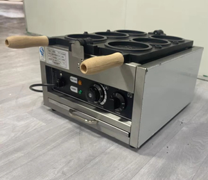 Commercial Coin Shape <b>Waffle</b> <b>Maker</b> Electric <b>Waffle</b> Machine for Bakery and Cafe - Product Image 5