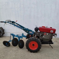 Tracteur à roues 2WD de 15 chevaux, mini-tracteur avec moteur Changfa, transmission par engrenages, pour l'agriculture et la tonte de l'herbe, idéal pour les débutants