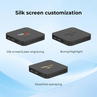 Decodificador de TV Personalizado OEM de Alta Calidad MXG PRO 1GB 8GB 2GB 16GB RK3229 5G WIFI Android 4K Smart Tvbox