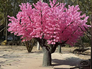 Cao Cấp Tùy Chỉnh Nhân Tạo Hoa Anh Đào Cây Trang Trí Trong Nhà Đám Cưới Khách Sạn Trung Tâm Mua Sắm Trang Trí Mong Muốn Cây - Product Image 5