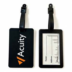 Etiquetas de Equipaje de Viaje de Alta Calidad al por Mayor, Etiquetas de Maleta Personalizadas de PVC Suave y Goma - Product Image 1